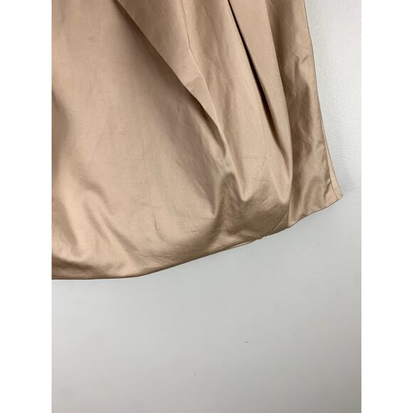 J Crew Tan Beige Lunette Tulip Pleated Mini Skirt 2 XS Extra Small - Picture 8 of 10